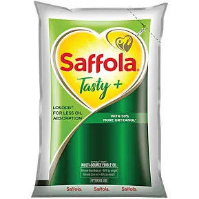 Saffola Tasty+ Rice Bran Oil & Corn Oil 820g 