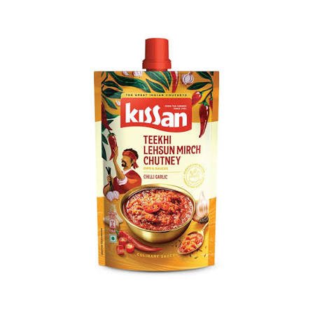 Kissan Teekhi Lehsun Mirch Chutney 200g