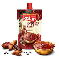 Buy Kisaan Khatti Meethi Imli Khajoor Chutney 200g Fresh Online at ZipLance