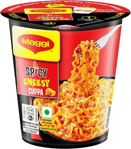 Buy Nestle Maggi Spicy Cheesy Instant Cuppa Noodles 71g Fresh Online at ZipLance