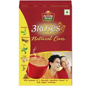 Brooke Bond 3 Roses Natural Care Tea Powder 250g