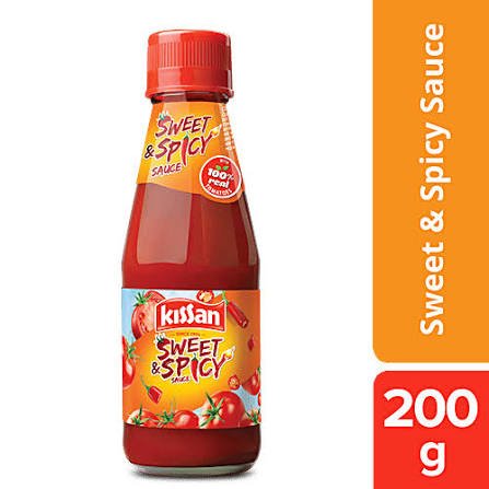 Buy Kissan Sweet & Spicy Sauce 200g Fresh Online at ZipLance