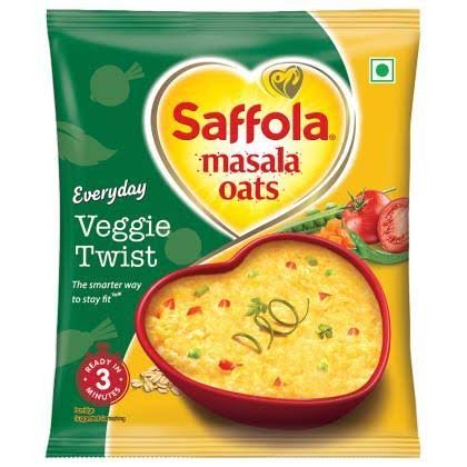 Saffola Masala Oats - Veggie Twist 38g