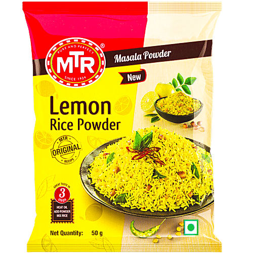 Buy MTR Lemon Rice Powder 20g Fresh Online at ZipLance