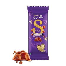 Buy Dairy Milk Silk Bubbly Chocolate 112g Fresh Online at ZipLance