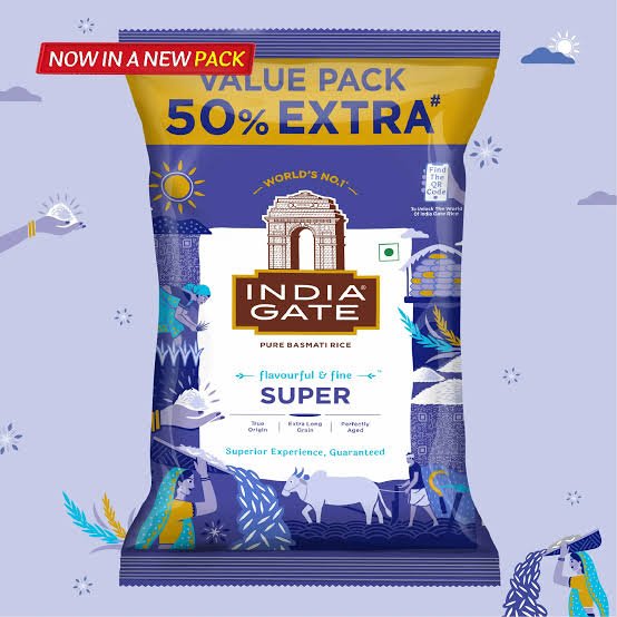 India Gate Super Basmati Rice 5 kg