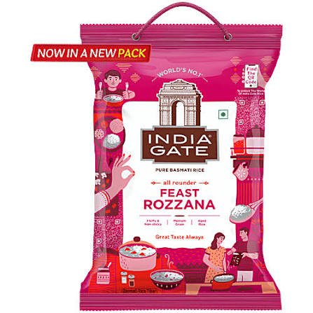 India Gate Fest Rozana Basmati Rice 5 kg