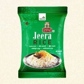 India Gate Jeera Rice 1 kg ( Kaima Rice, Govind Bhog Rice &  Kheera Rice)