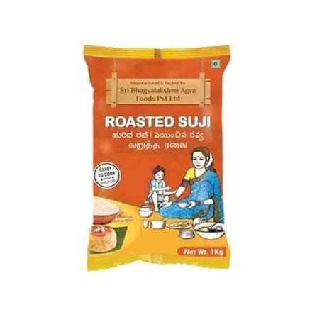 Buy Bhagyalakshmi Roasted Suji 1 kg Fresh Online at ZipLance