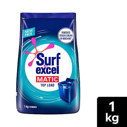Surf Excel Matic  Top Load Detergent Powder 1 kg