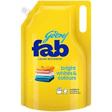 Godrej Fab Detergent Liquid 1 Litre Pouch 