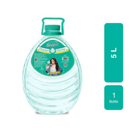 Buy Bisleri Packed Drinking Water 5 Litre  Fresh Online at ZipLance