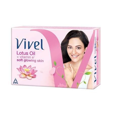 Vivel Lotus oil + Aloe Vera Soft Glowing Skin Soap 100g