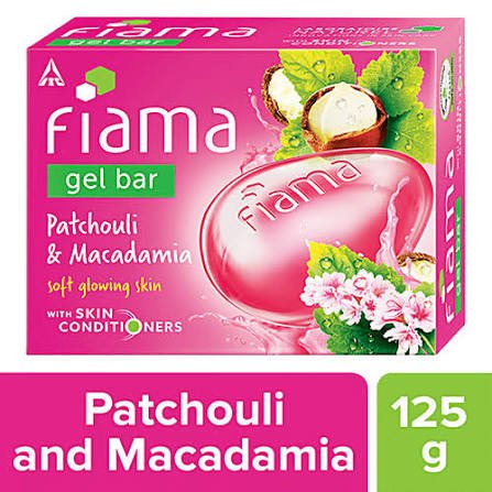 Fiama Patchouli & Macadamia Soft Glowing Skin Gel Bar 125g